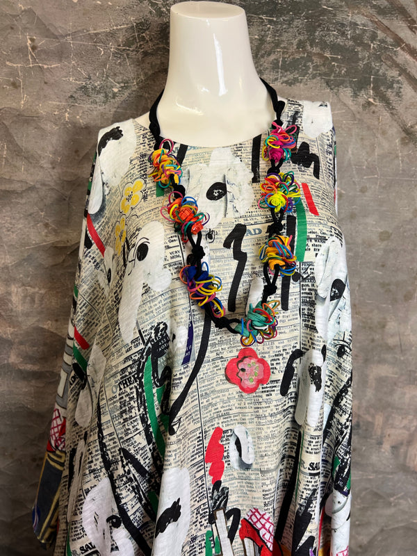 T1369K White Knit Whimsy Top-Daily Bloom