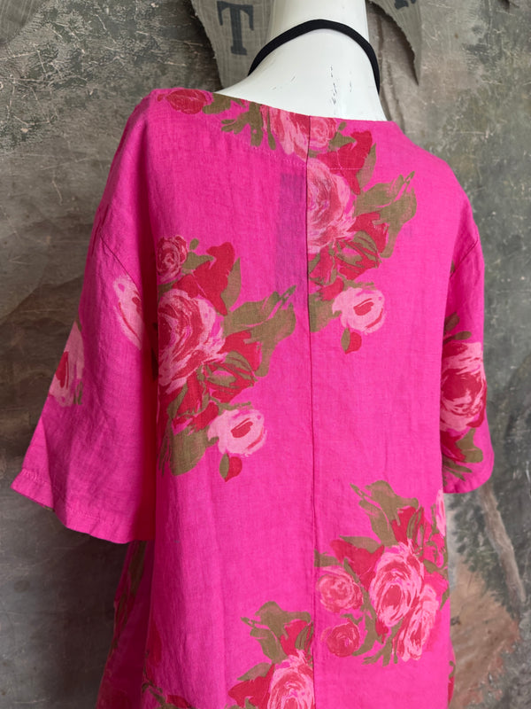 90645-62 Rose Pocket Tunic-St.Berry