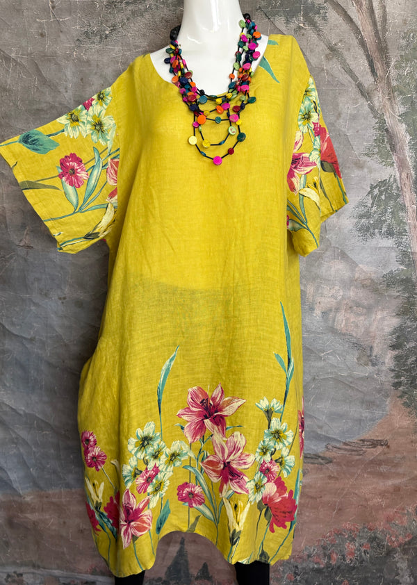 90847G Garden Tea Party Dress-Mango