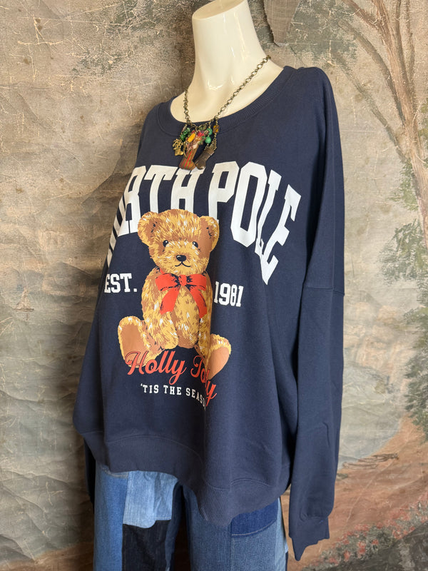 Northpole Teddy Bear Sweatshirt