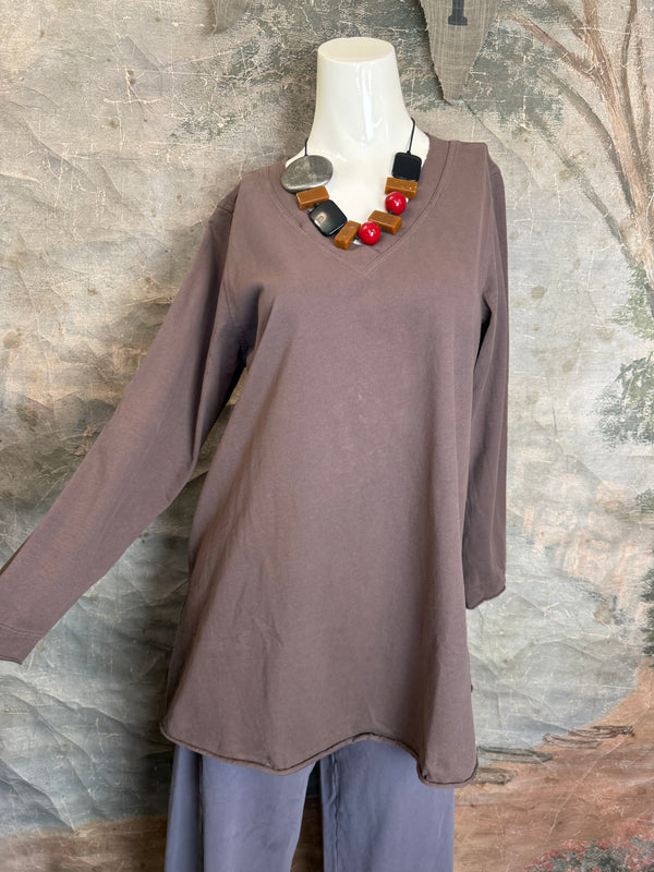 A3002150 Long Slv Tunic Tee-Enrich