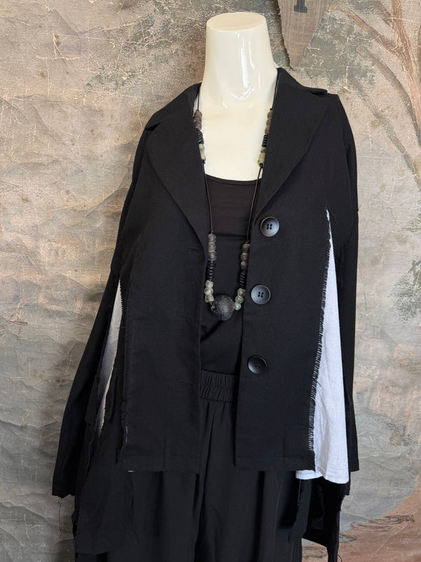 68581 Jacket Blazer W/Trim