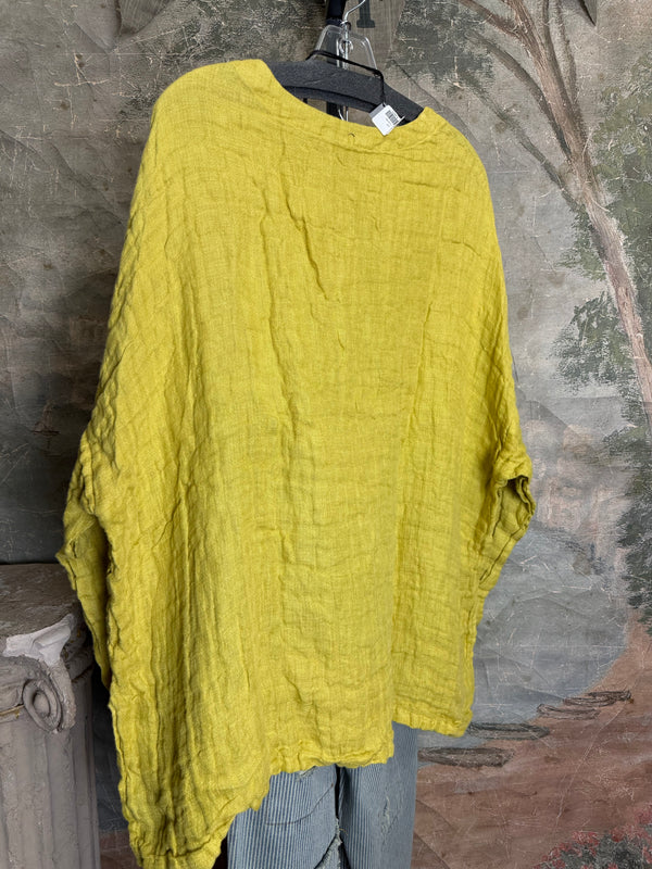 PW8815 We The Free Pucker Tunic-Lime