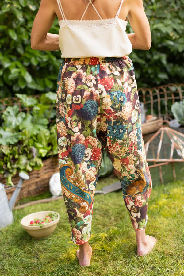 MOTS Linen Crop Artist Pant-Stay Gold