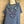Load image into Gallery viewer, 92009 Cocoon Sweatshirt Dress-Denim Blue
