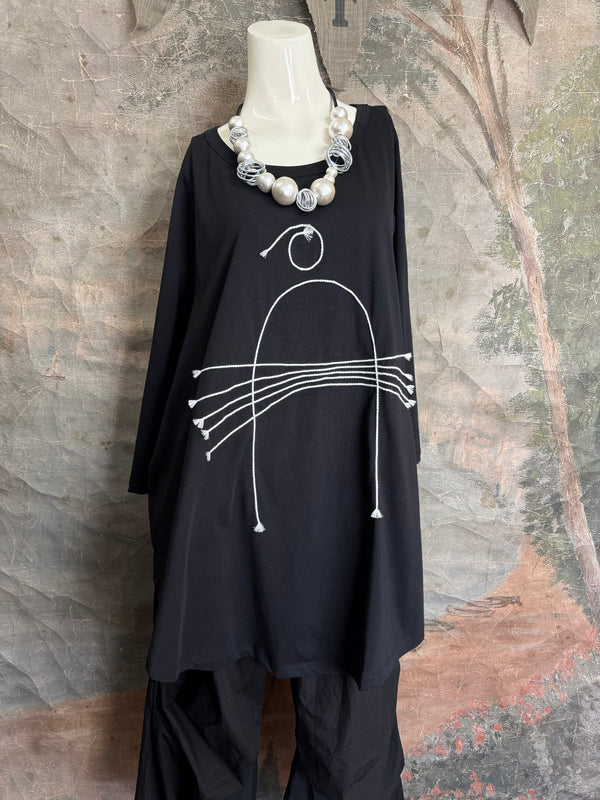 B474D TULA Shirt-Black
