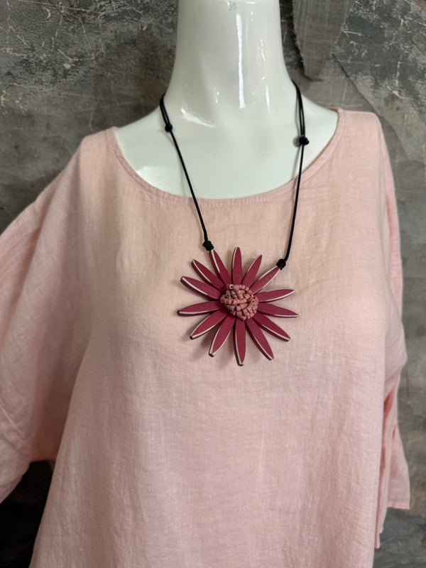 MP-HLT651 Baby Doll Top-Quartz Pink