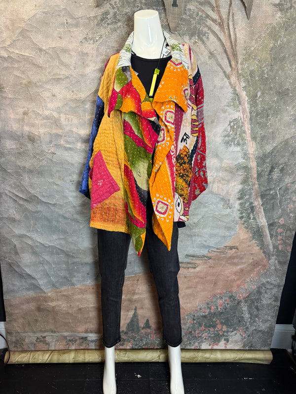 SS6148 Funky Kantha Jacket-Marley A