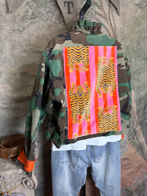 CT Remix Camo Spunk Ruffled Jkt