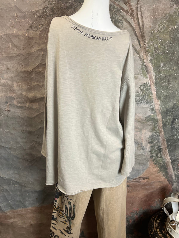 PL191T Cowgirl Distressed Tshirt