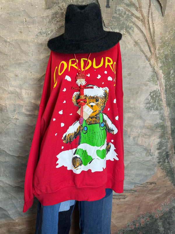 Fuzzy Palin Fedora Hat-Black