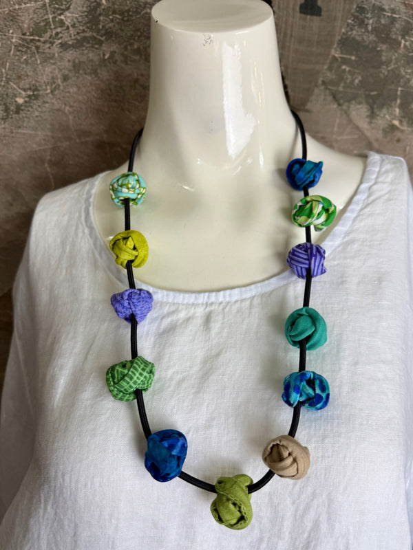 26N256 Larger Rose Bud Necklace