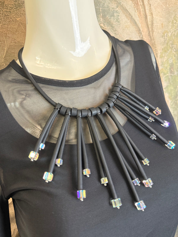 526 Drama Irridescent Necklace