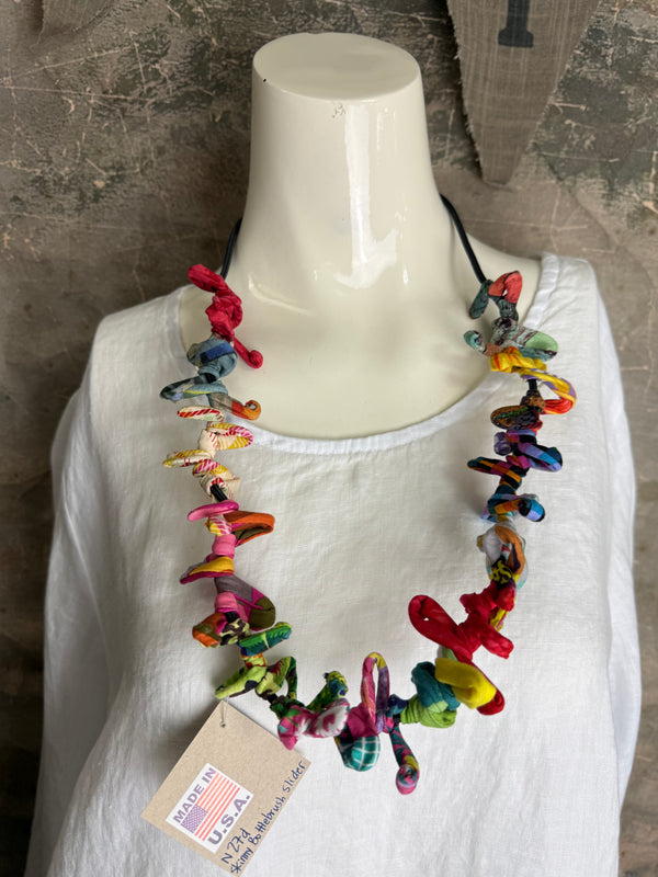 26N27 Skinny Bottle Slide Necklace