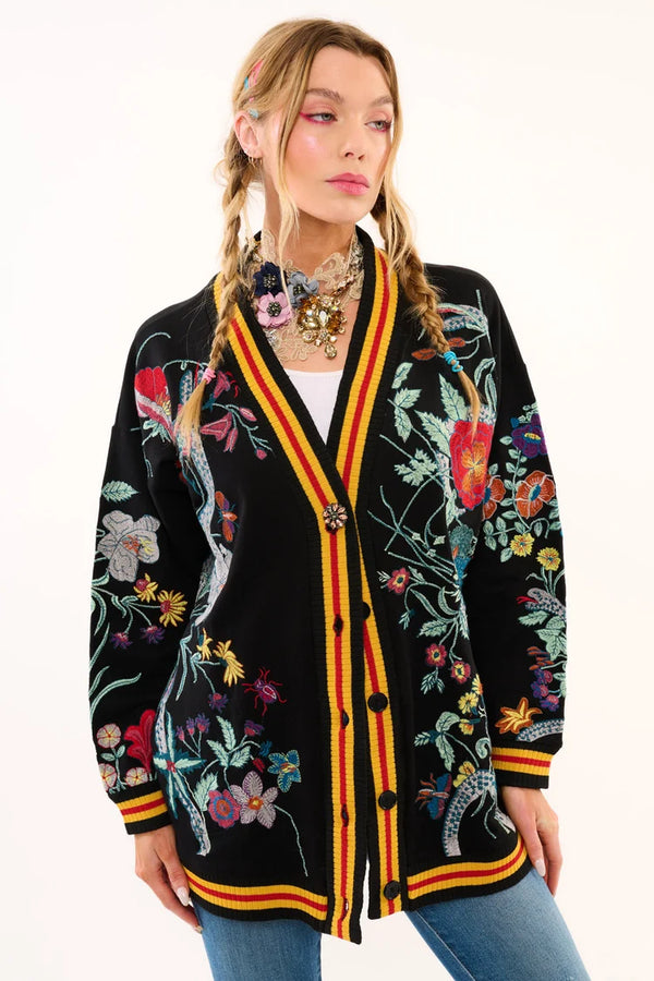 Hermione French Terry Cardigan