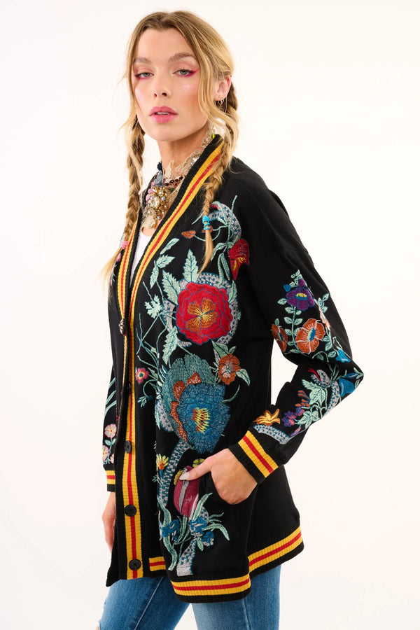 Hermione French Terry Cardigan