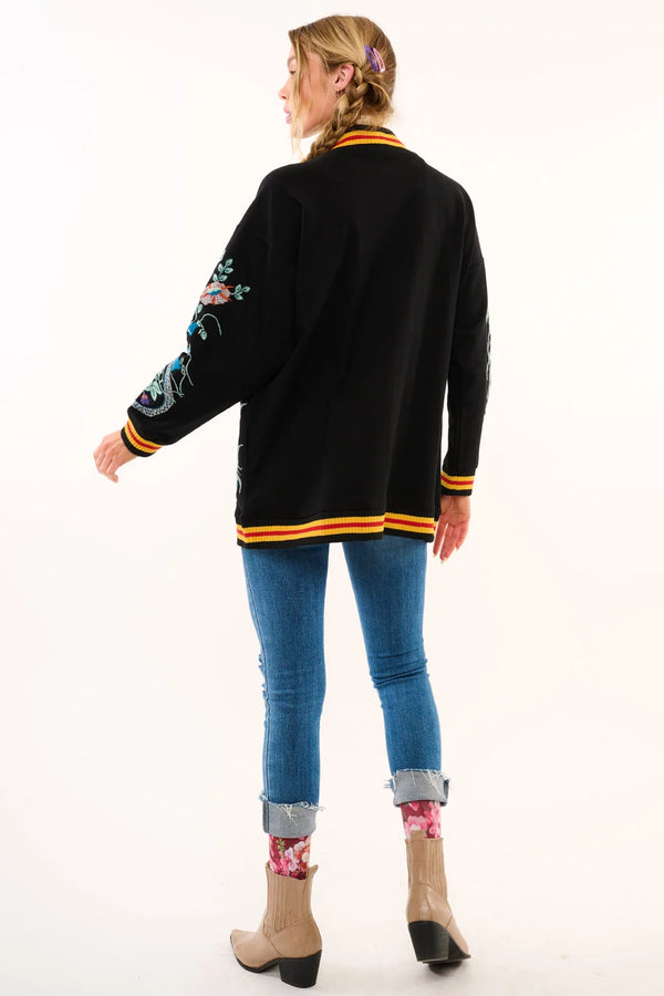 Hermione French Terry Cardigan