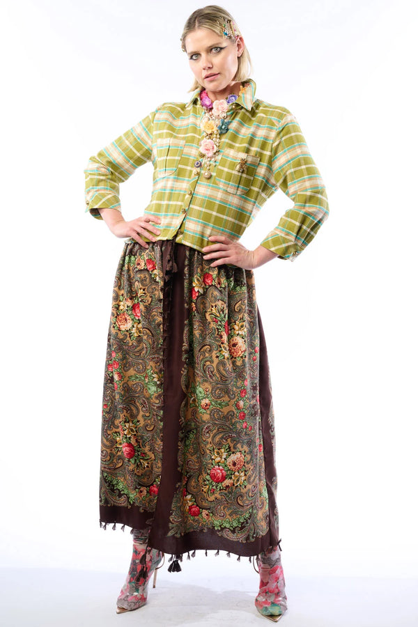 Beautrice Maxi Shirt Dress