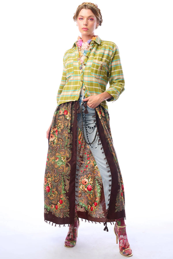 Beautrice Maxi Shirt Dress