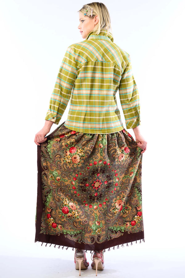 Beautrice Maxi Shirt Dress