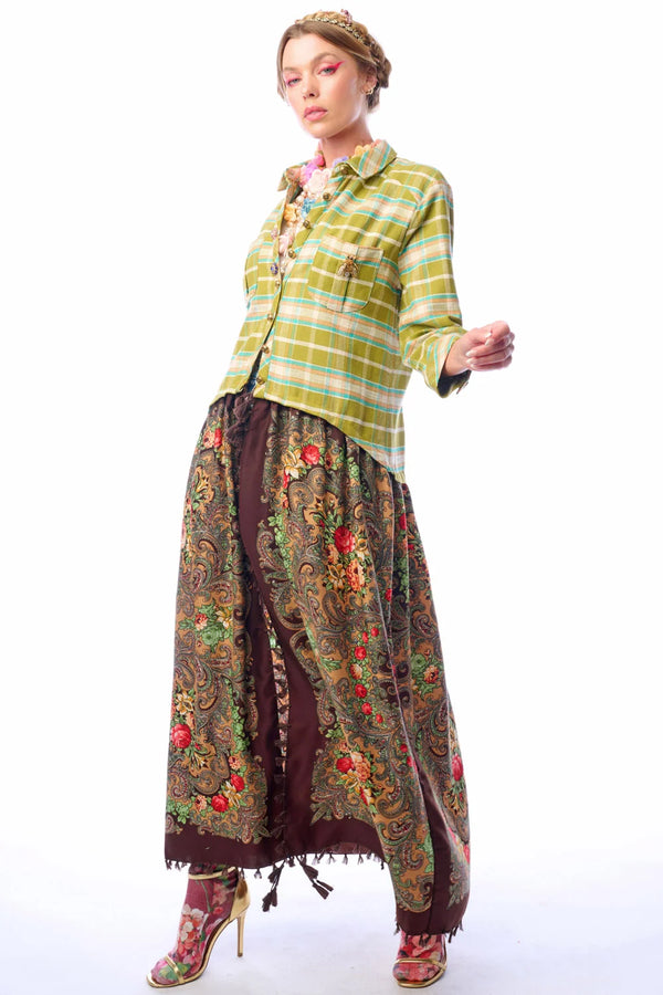 Beautrice Maxi Shirt Dress