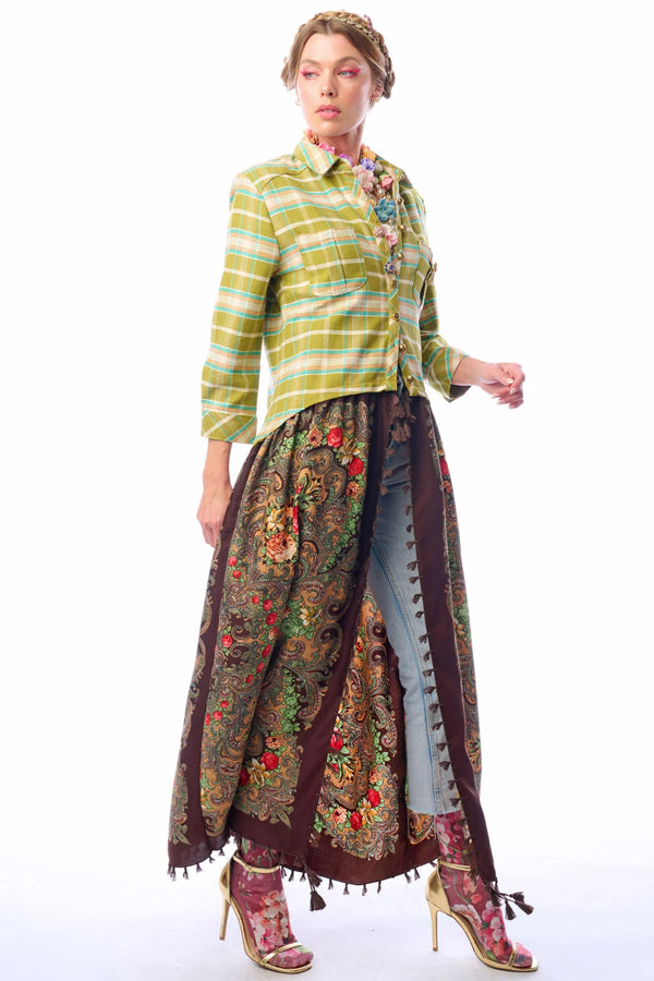 Beautrice Maxi Shirt Dress