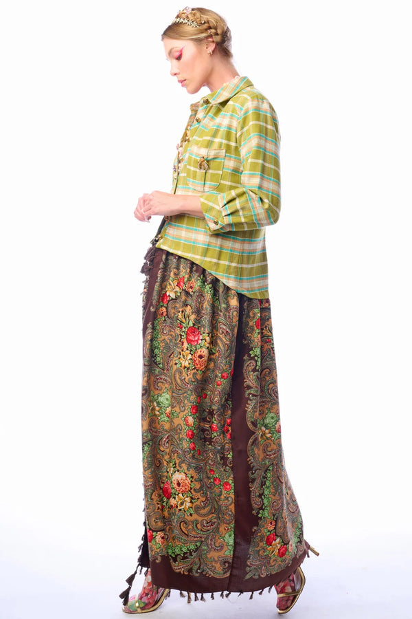 Beautrice Maxi Shirt Dress