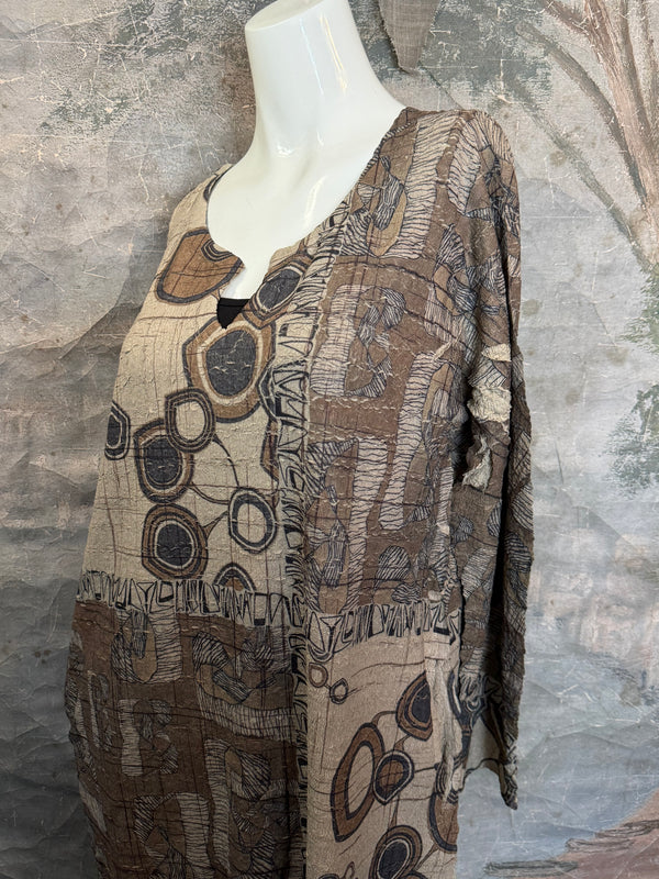 D448 Waffle Knit VNeck Dress-COOPER