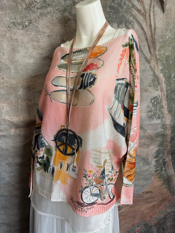 BBZ-033 Summer Sweaters— EIFFEL TOWER