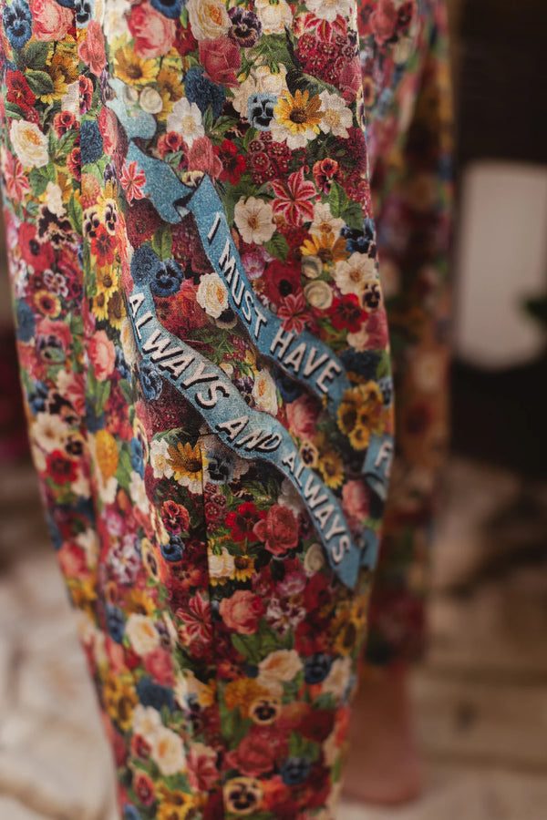 MOTS Linen Crop Artist Pant-Art of life