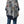 Load image into Gallery viewer, T1597 Waffle Knit Pullover with graffiti print over olive green crinkle tiered skirt on mannequin - 3
