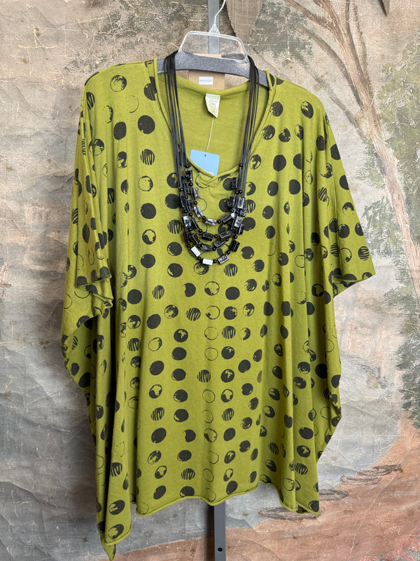 715CL-MOON Oversized Tunic Tee-Spud