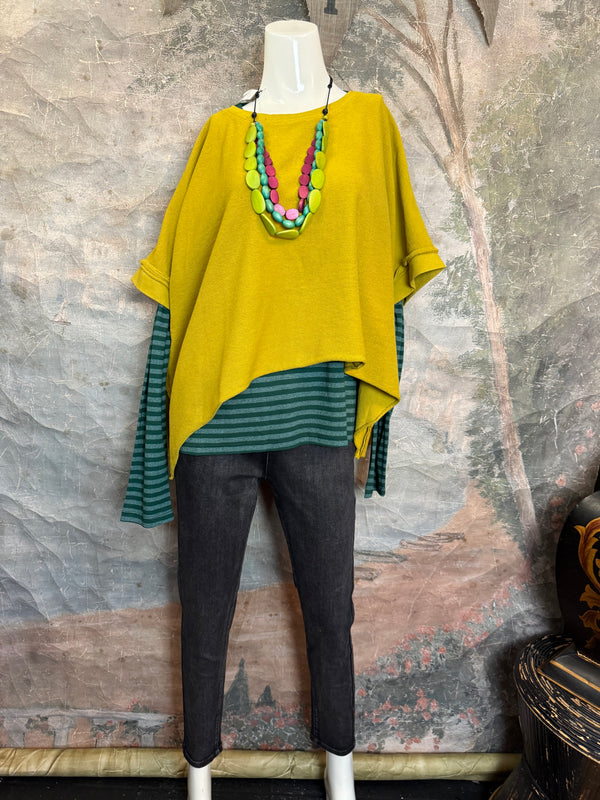 8300-3061 Pullover Vest Topper-Chartreuse