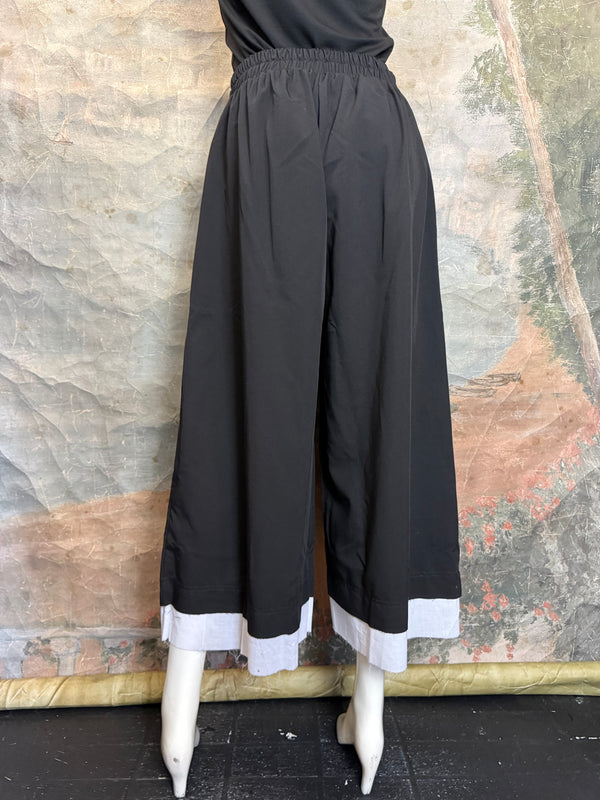 69582 Wide Leg Pants w/Trim