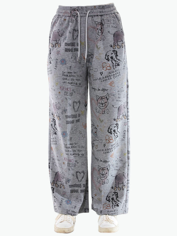 TF-7150 Cotton Whismy Pants-Grey