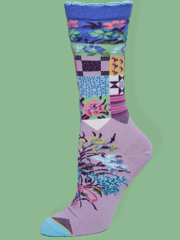 WW13 American Quilt Socks-sweet pinks