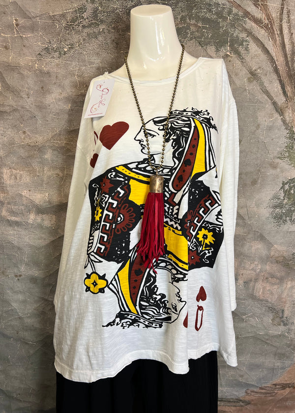 PL-305 The Queen of Hearts Tee