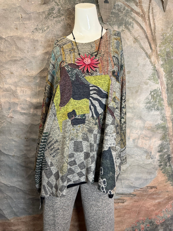 T805CN Crew Neck Top-Miss.Camille