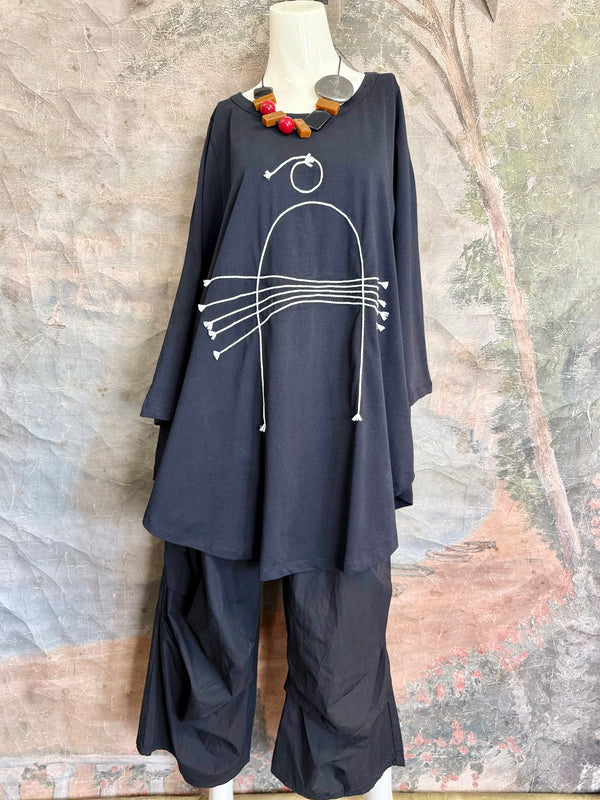B474D TULA Shirt-Black