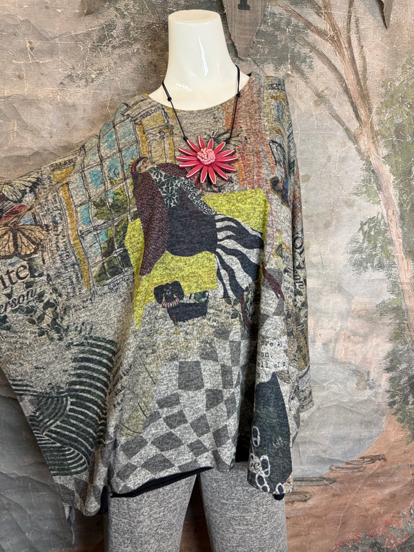 T805CN Crew Neck Top-Miss.Camille