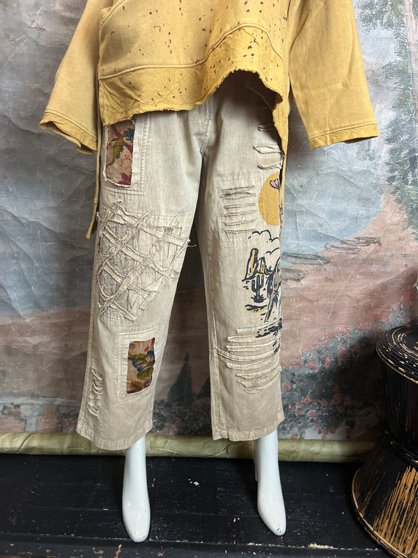 PL123 Cowgirl Mix Pants