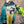 Load image into Gallery viewer, 7042C Block Dyed Possibly Tunic-Turq Mix
