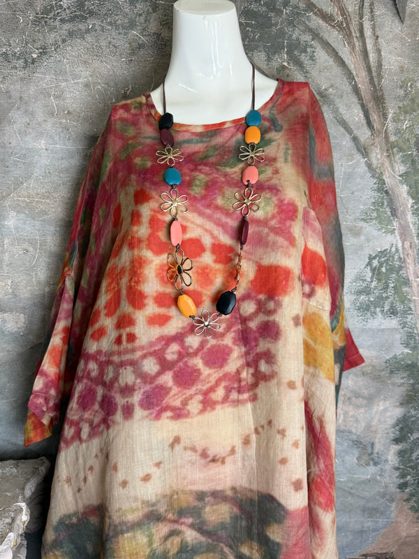6113PW Santa Maria Tunic Dress