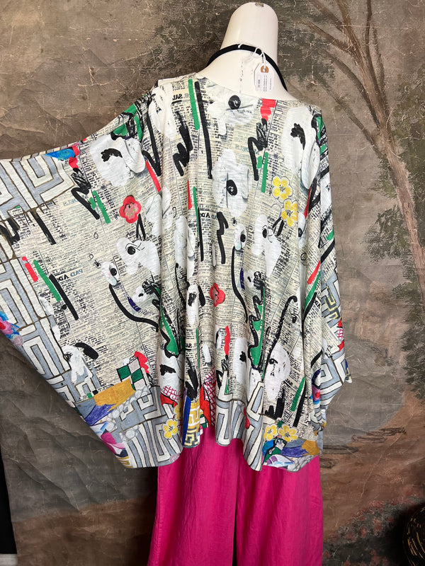 T1369K White Knit Whimsy Top-Daily Bloom