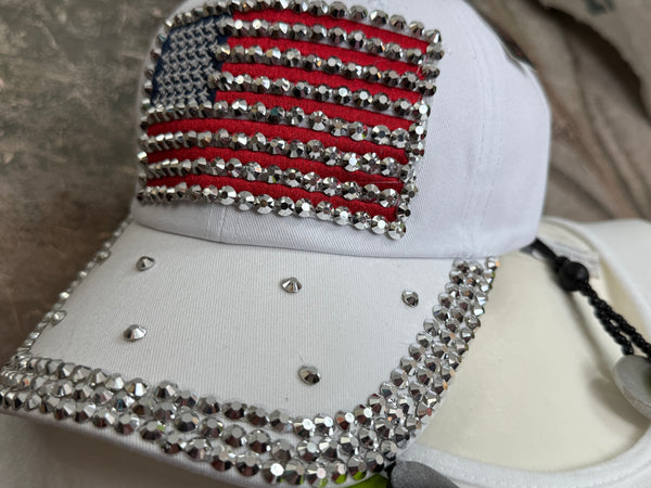 HT277 Embellished Denim BB Cap