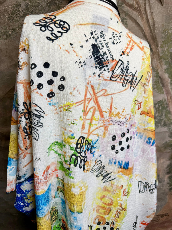 T1029YO Vneck Pullover Top-Bones & Hearty