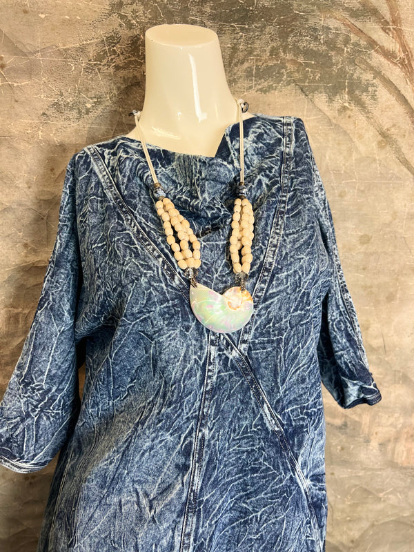 RS861A Denim Geneva Tunic