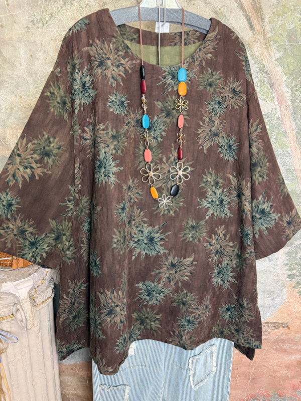 PW2501 Enchanted Floral Tunic
