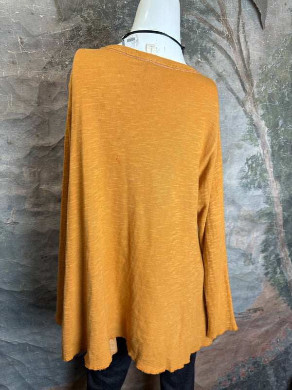 1050-88 Cotton Knit Angel Tee-Aspen