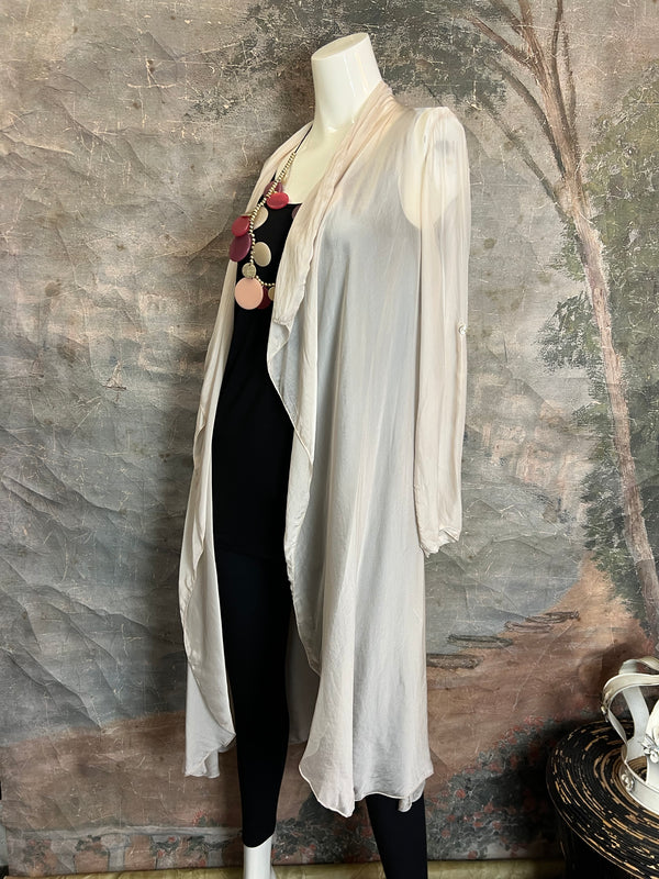 63990 Silk Drape Duster